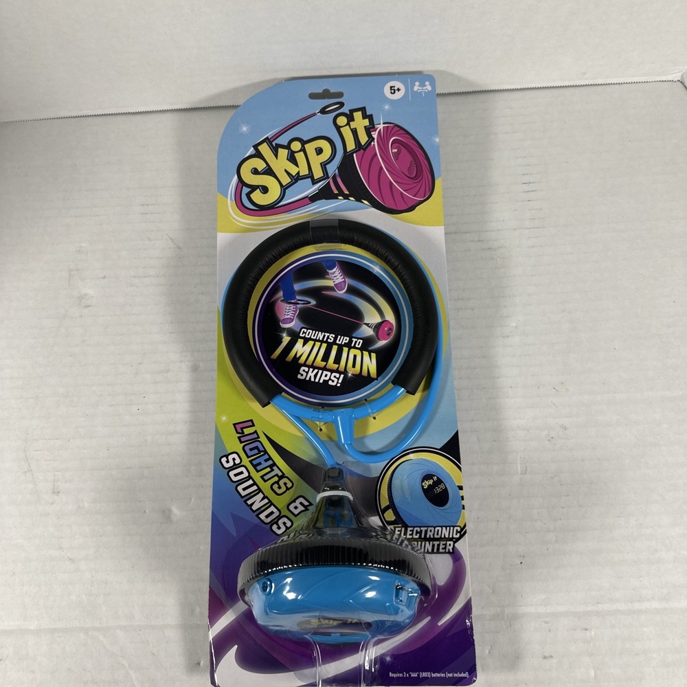 NEW‎ Hasbro Skip It Lights and Sounds Blue